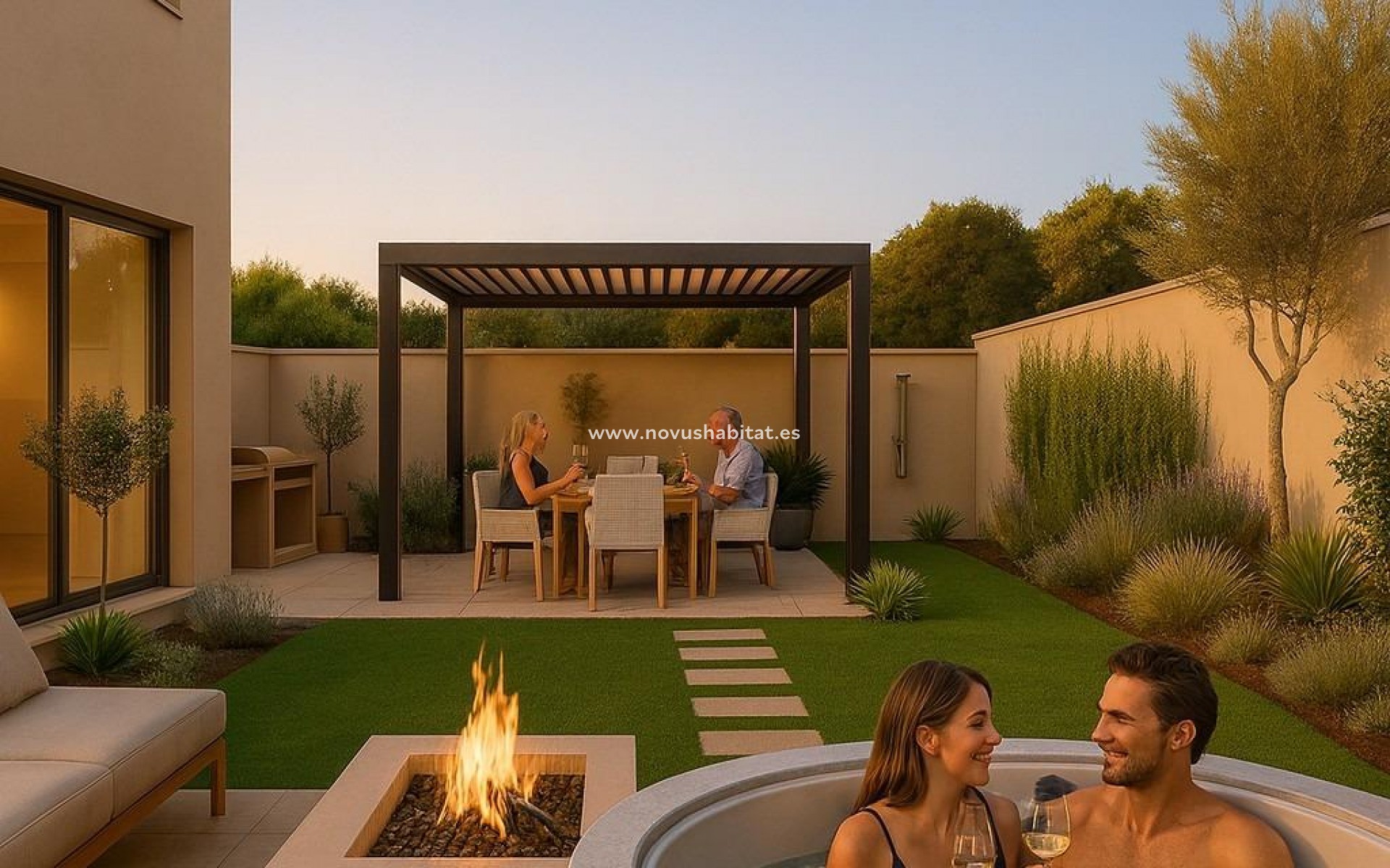 Nieuwbouw - Schakelwoning - Mijas