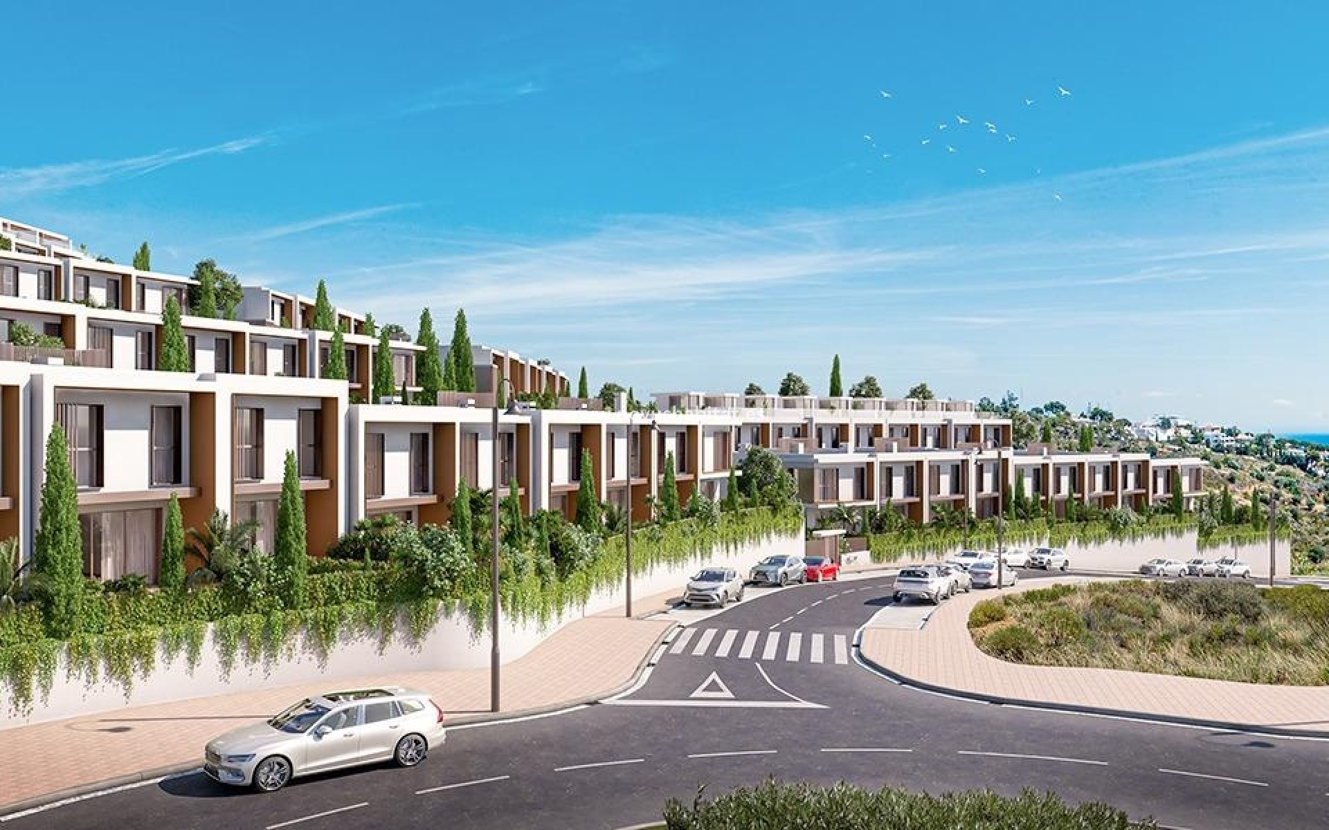 Nieuwbouw - Schakelwoning - Mijas
