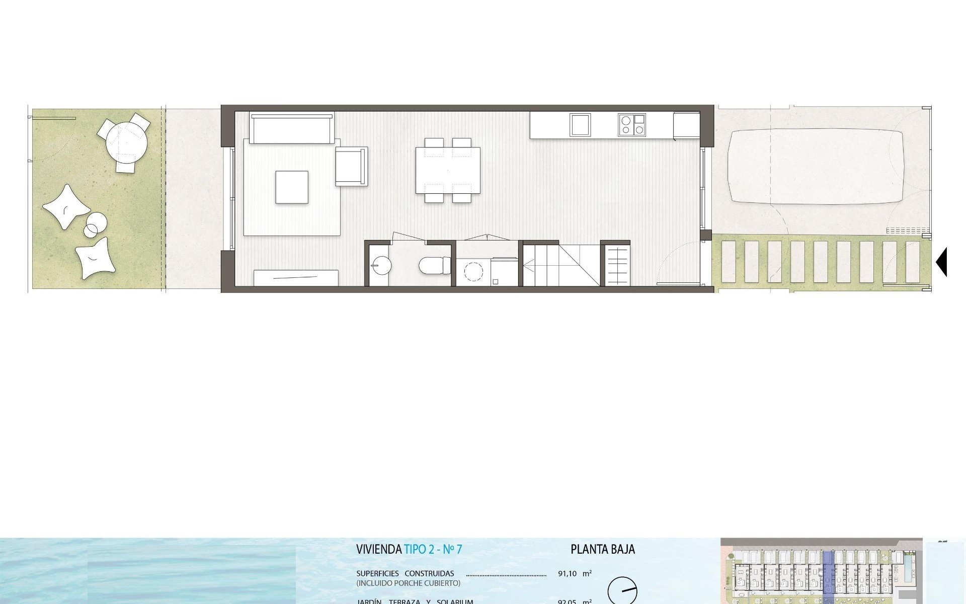 Nieuwbouw - Schakelwoning - Pilar de la Horadada