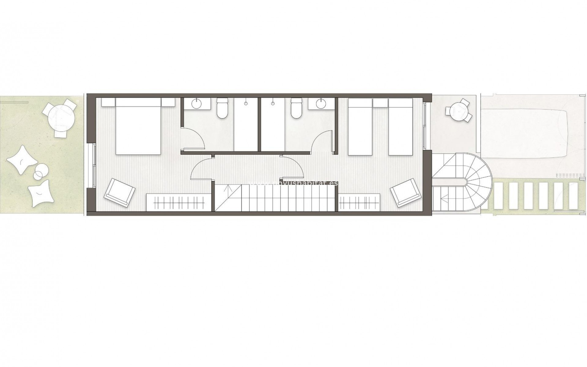 Nieuwbouw - Schakelwoning - Pilar de la Horadada