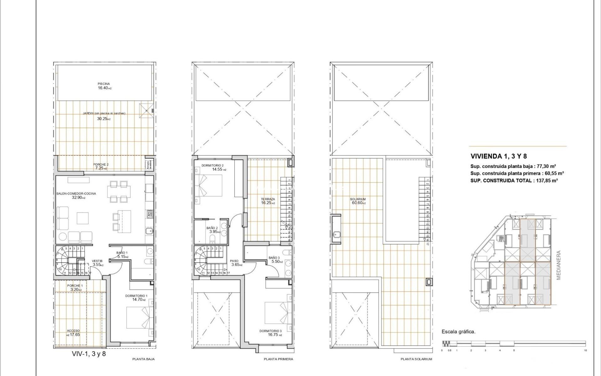 Nieuwbouw - Schakelwoning - San Javier