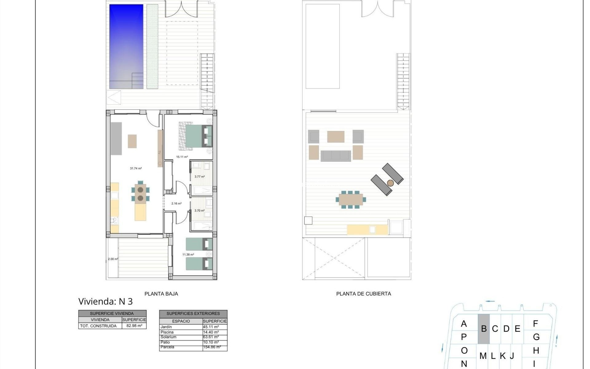 Nieuwbouw - Schakelwoning - Torre Pacheco - Torre-Pacheco