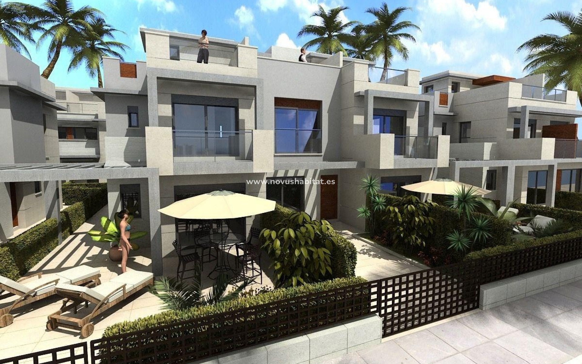 Nieuwbouw - Semidetached - Puerto de Mazarrón