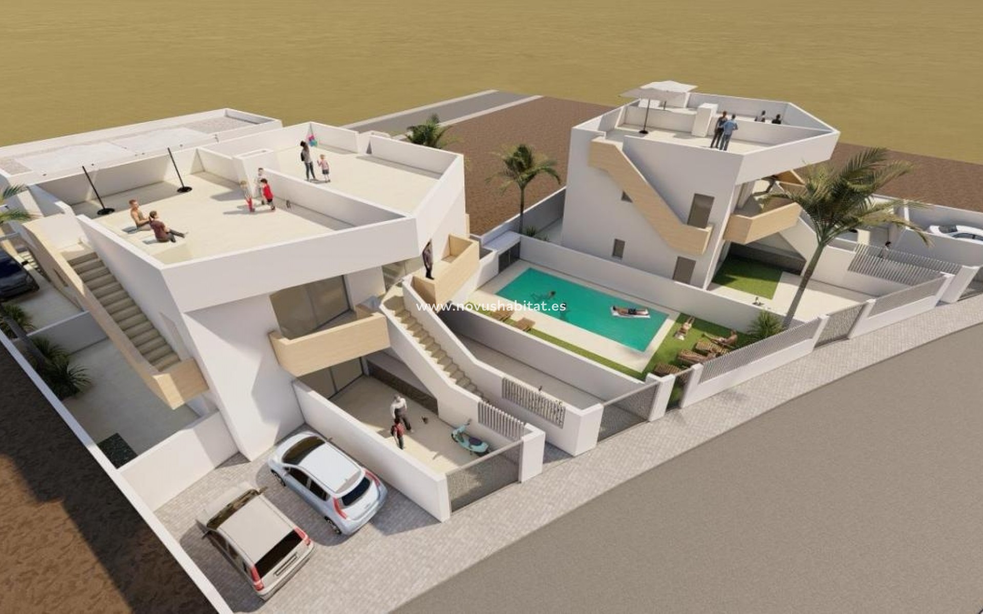 Nieuwbouw - Terraced houses - Mazarron
