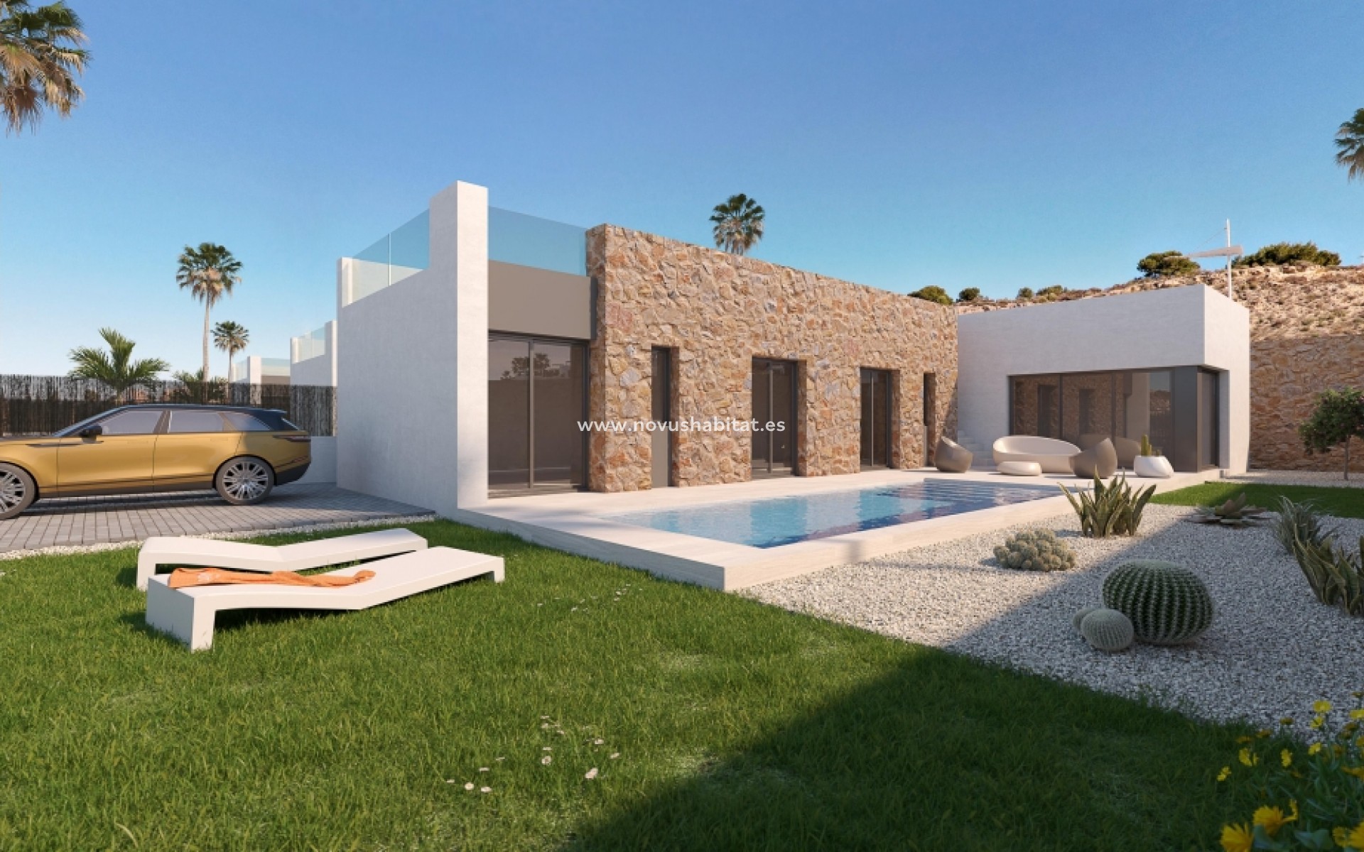 Nieuwbouw - Villa - Algorfa - La Finca Golf