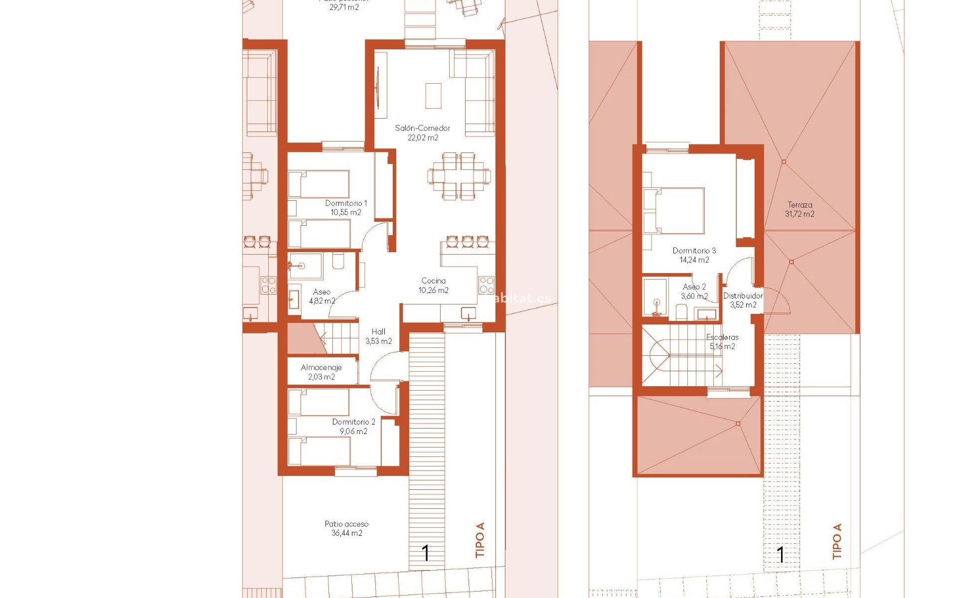 Nieuwbouw - Villa - Baños y Mendigo - Altaona Golf And Country Village