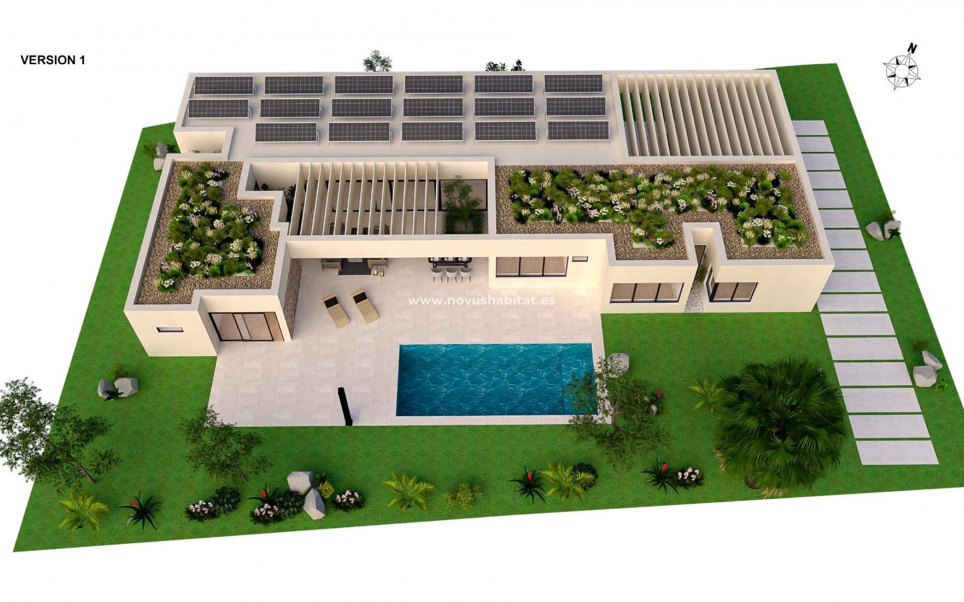 Nieuwbouw - Villa - Baños y Mendigo - Altaona Golf And Country Village