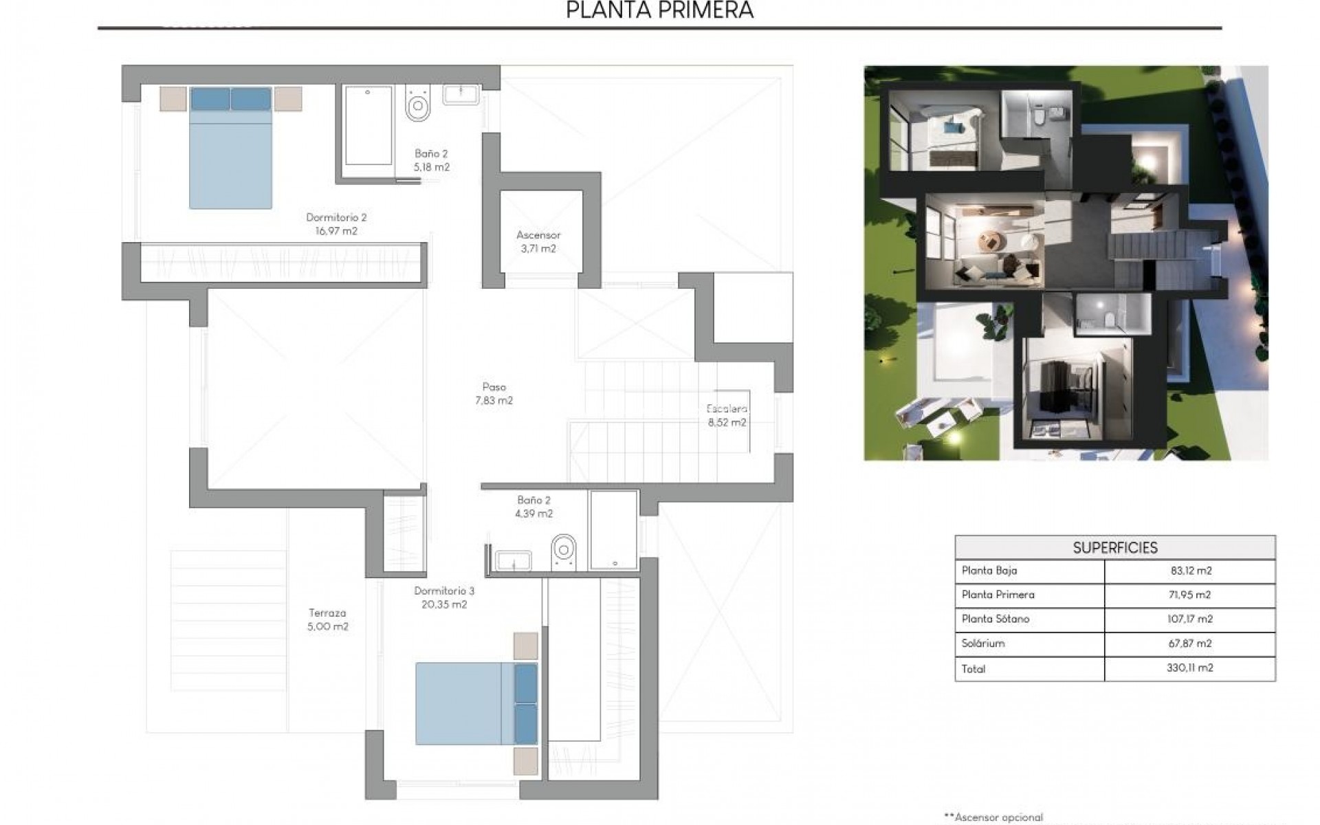 Nieuwbouw - Villa - Finestrat - 03509, Avenida Barcelona s/n