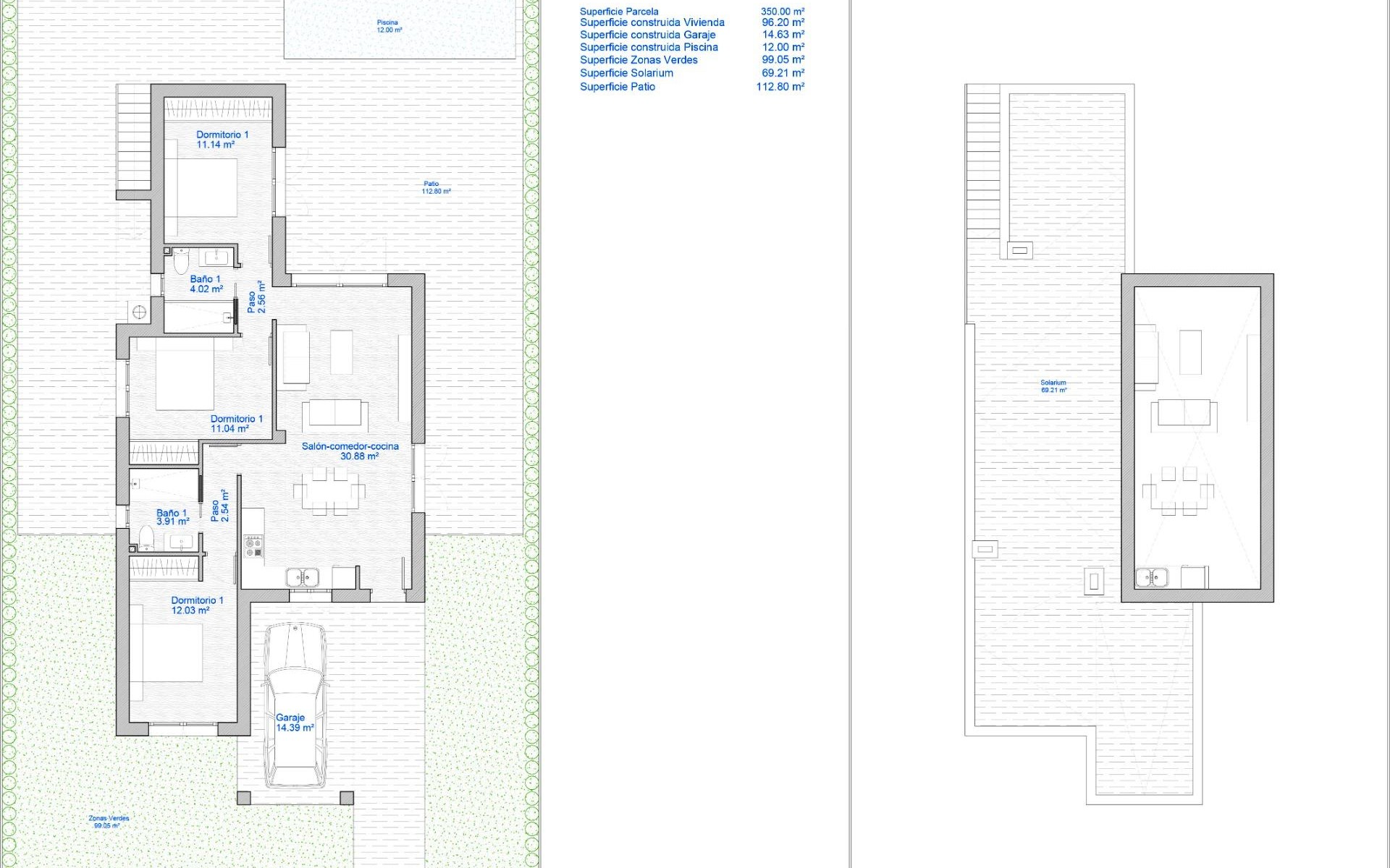 Nieuwbouw - Villa - Los Alcázares - Serena Golf