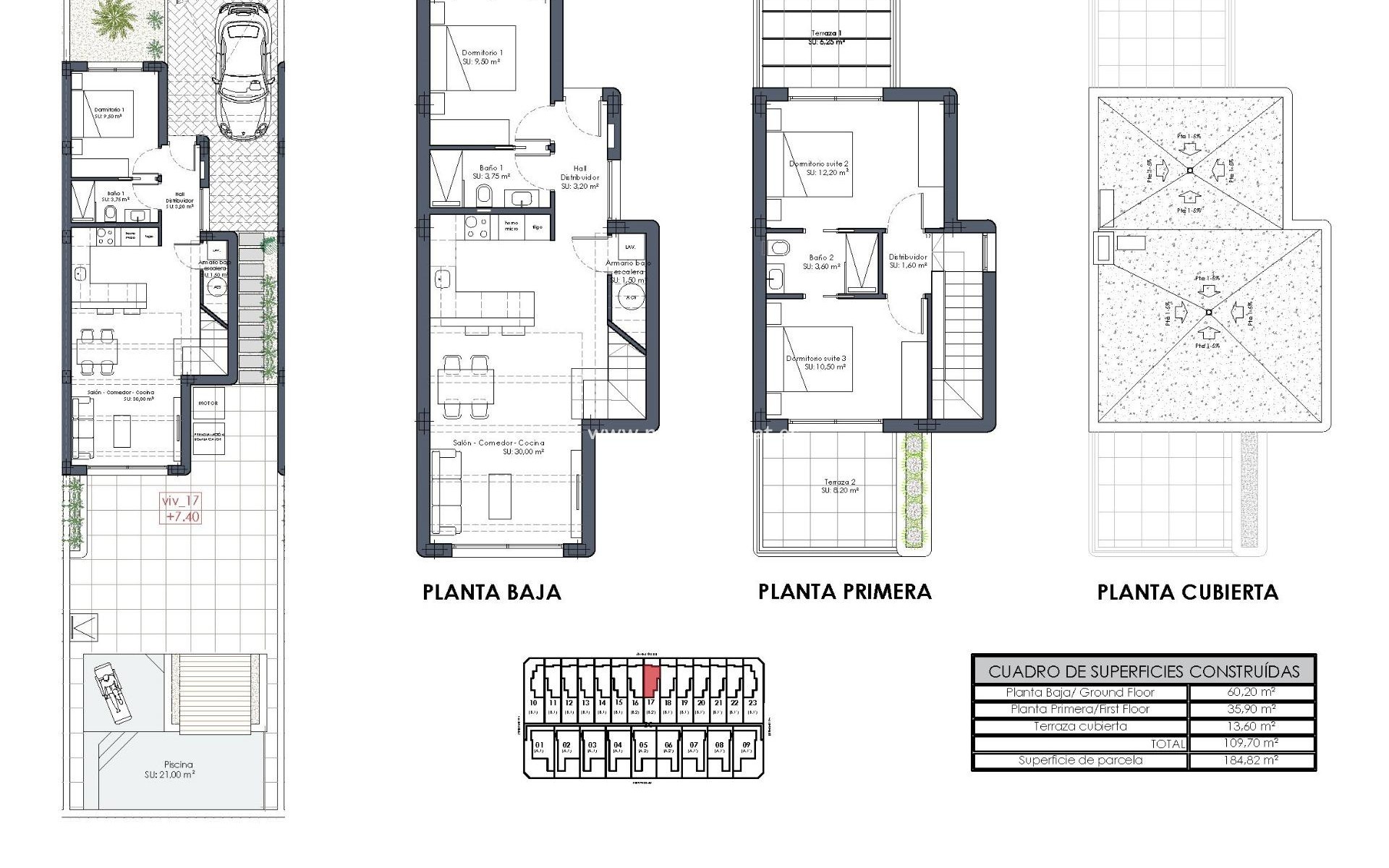 Nieuwbouw - Villa - Los Alcázares - Serena Golf