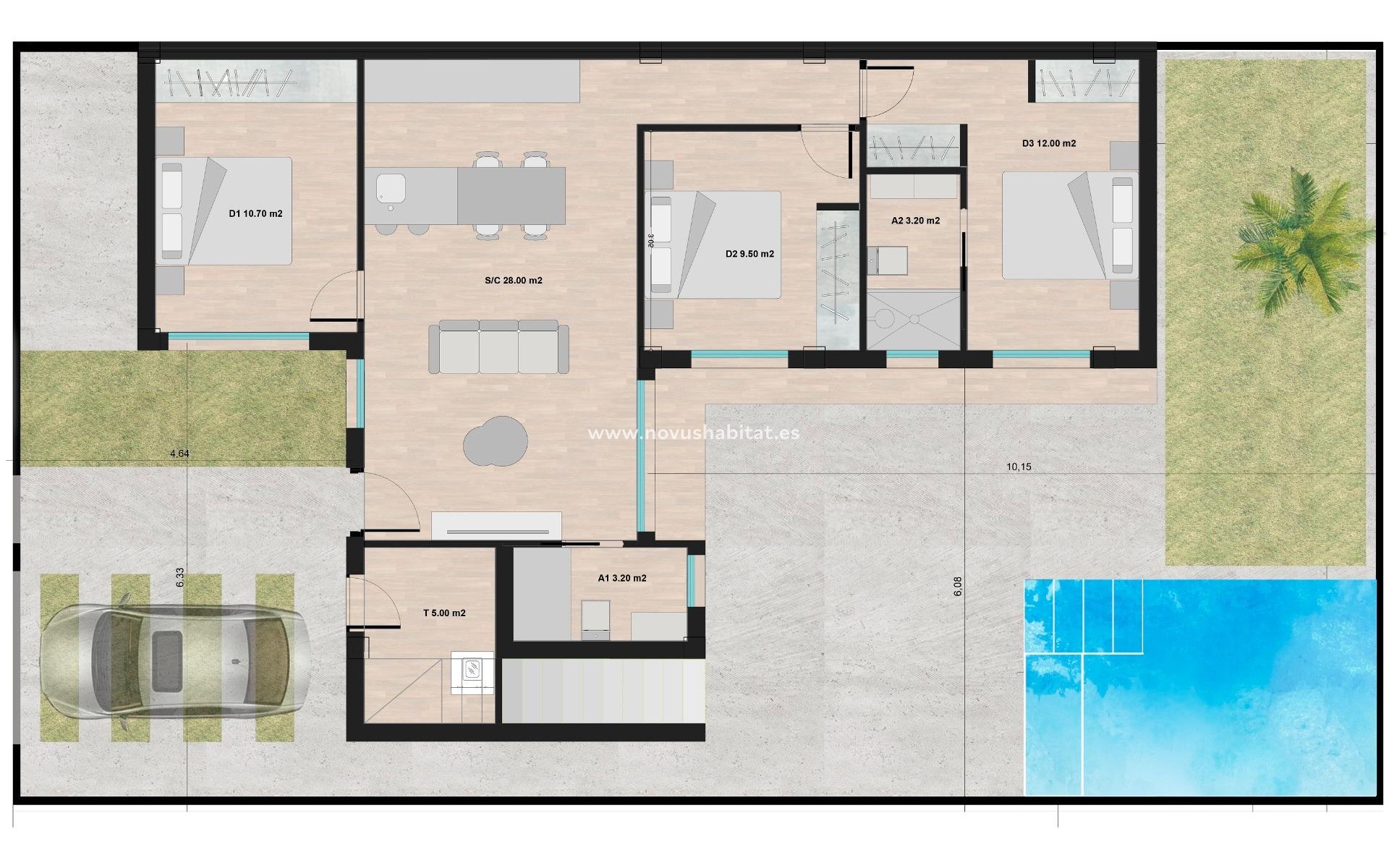 Nieuwbouw - Villa - Torre Pacheco - Roldán