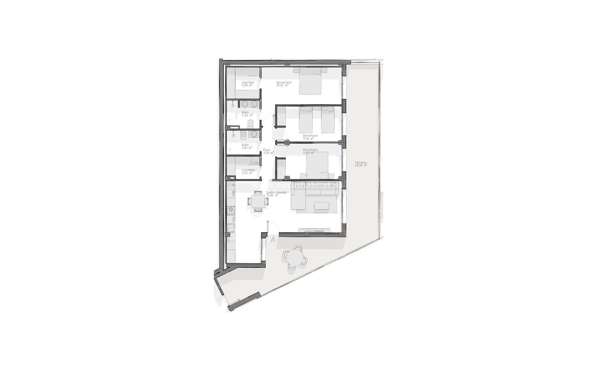 Nouvelle construction -  Appartement - Águilas