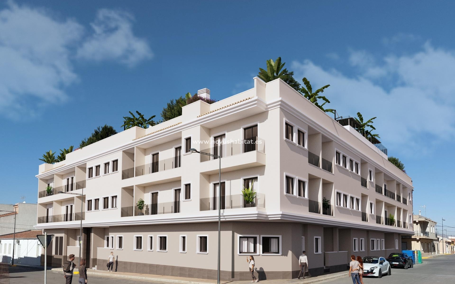 Nouvelle construction -  Appartement - Algorfa - Pueblo