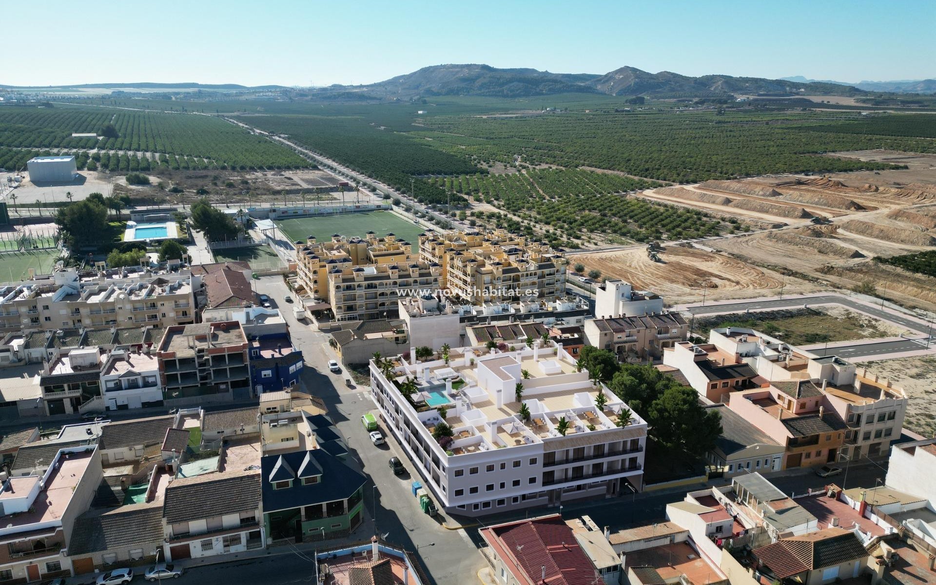 Nouvelle construction -  Appartement - Algorfa - Pueblo