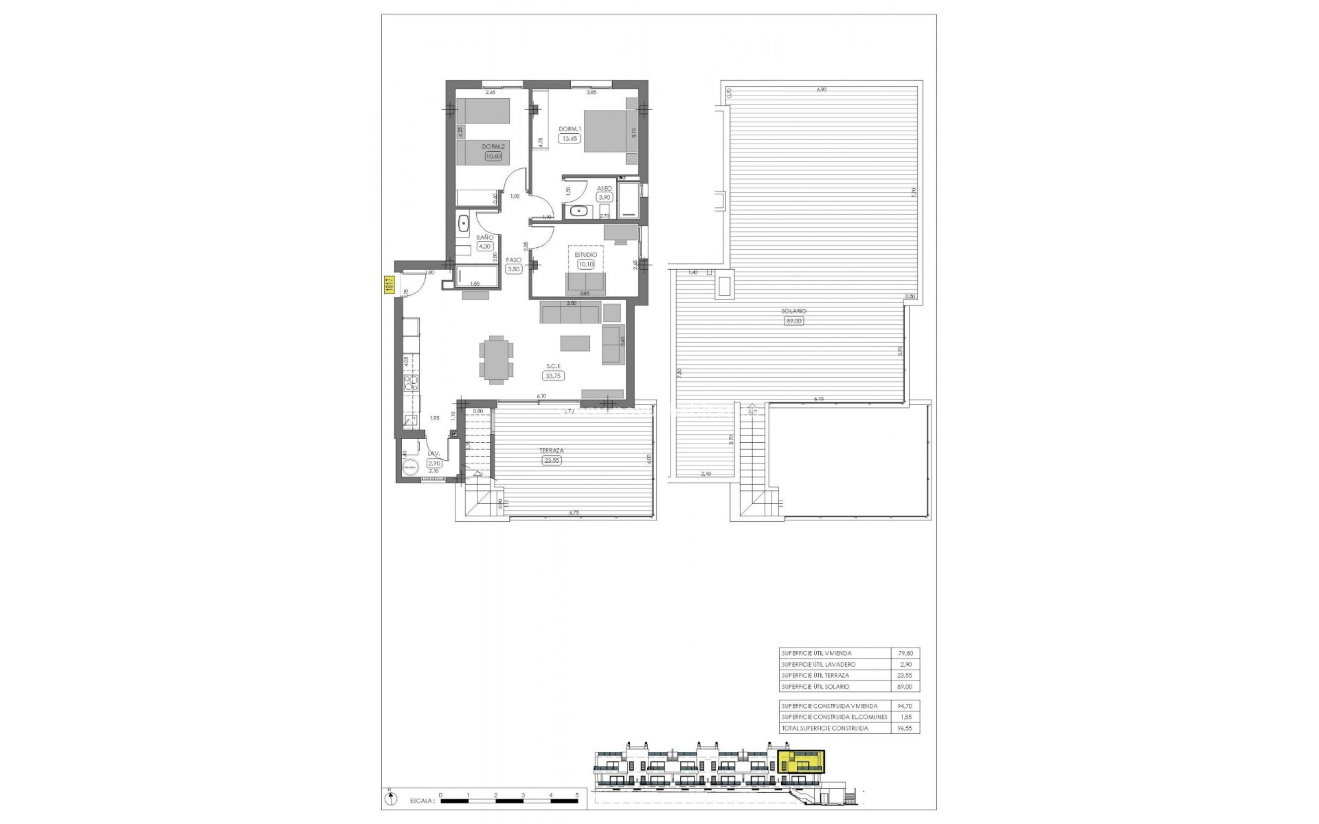 Nouvelle construction -  Appartement - Algorfa