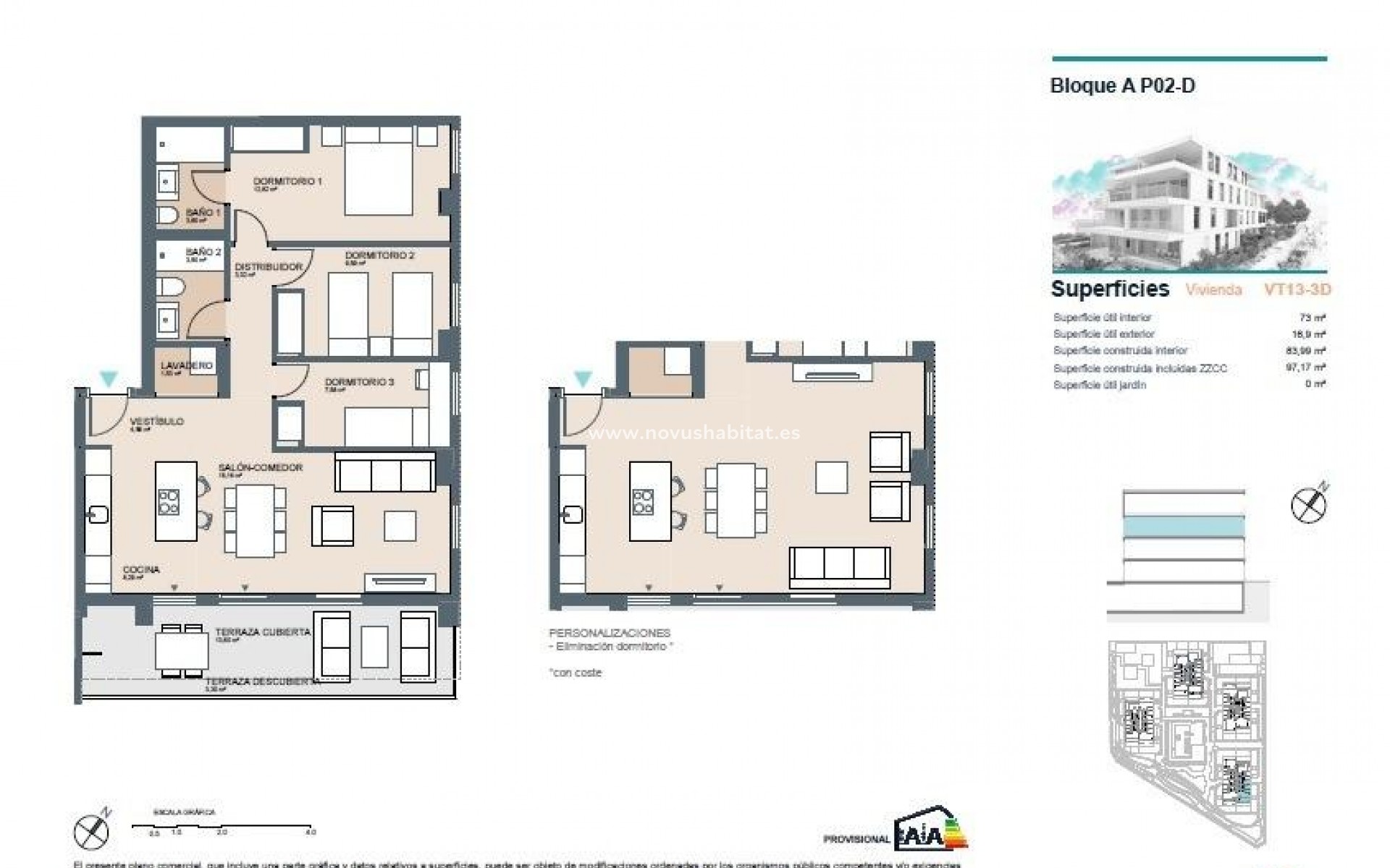 Nouvelle construction -  Appartement - Benicassim - Almadraba