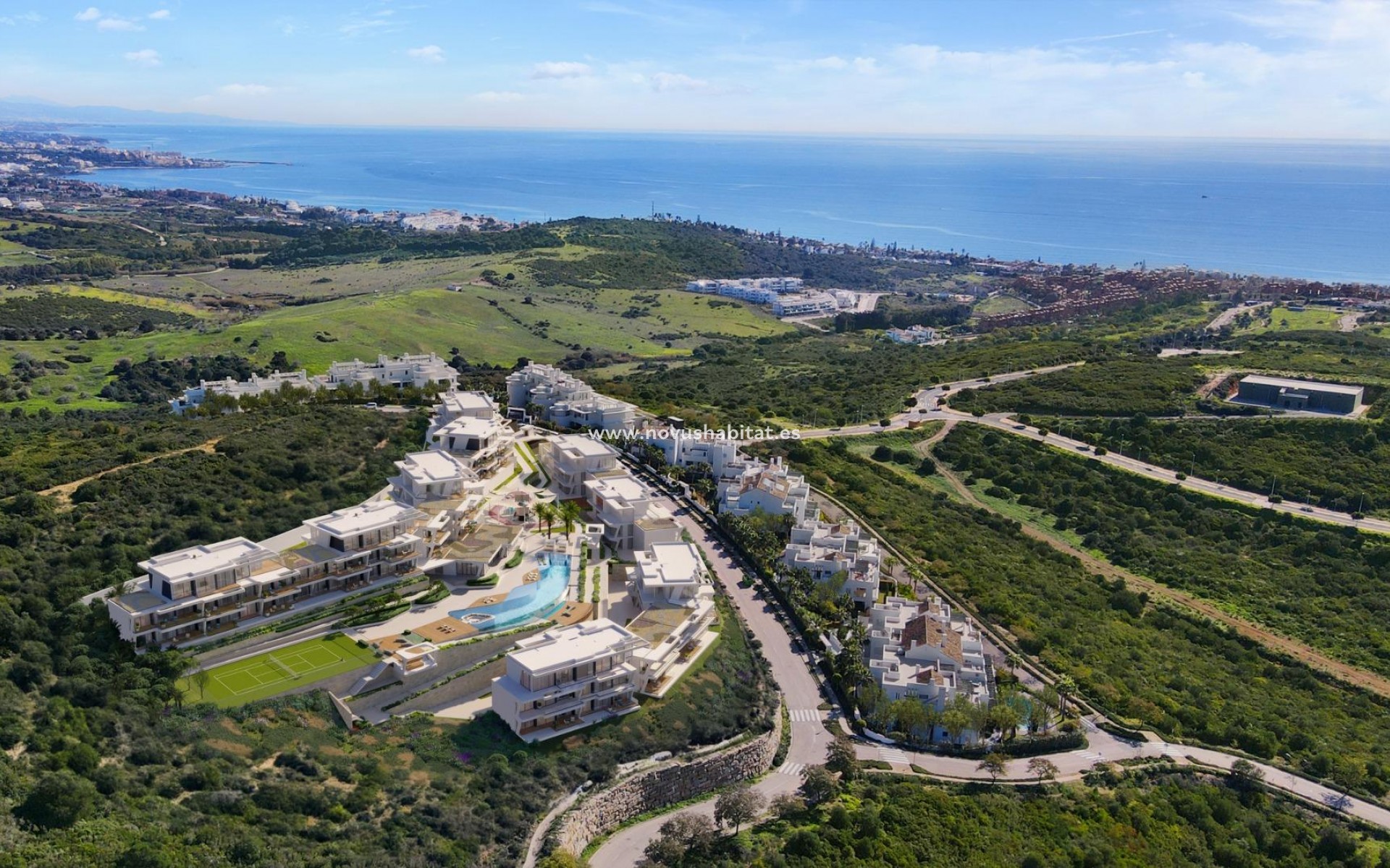 Nouvelle construction -  Appartement - Casares - Finca Cortesín