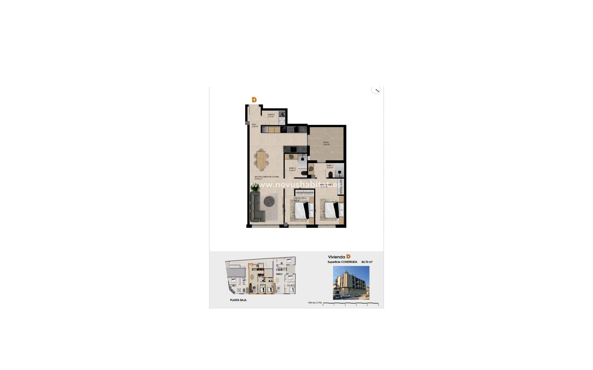 Nouvelle construction -  Appartement - Catral