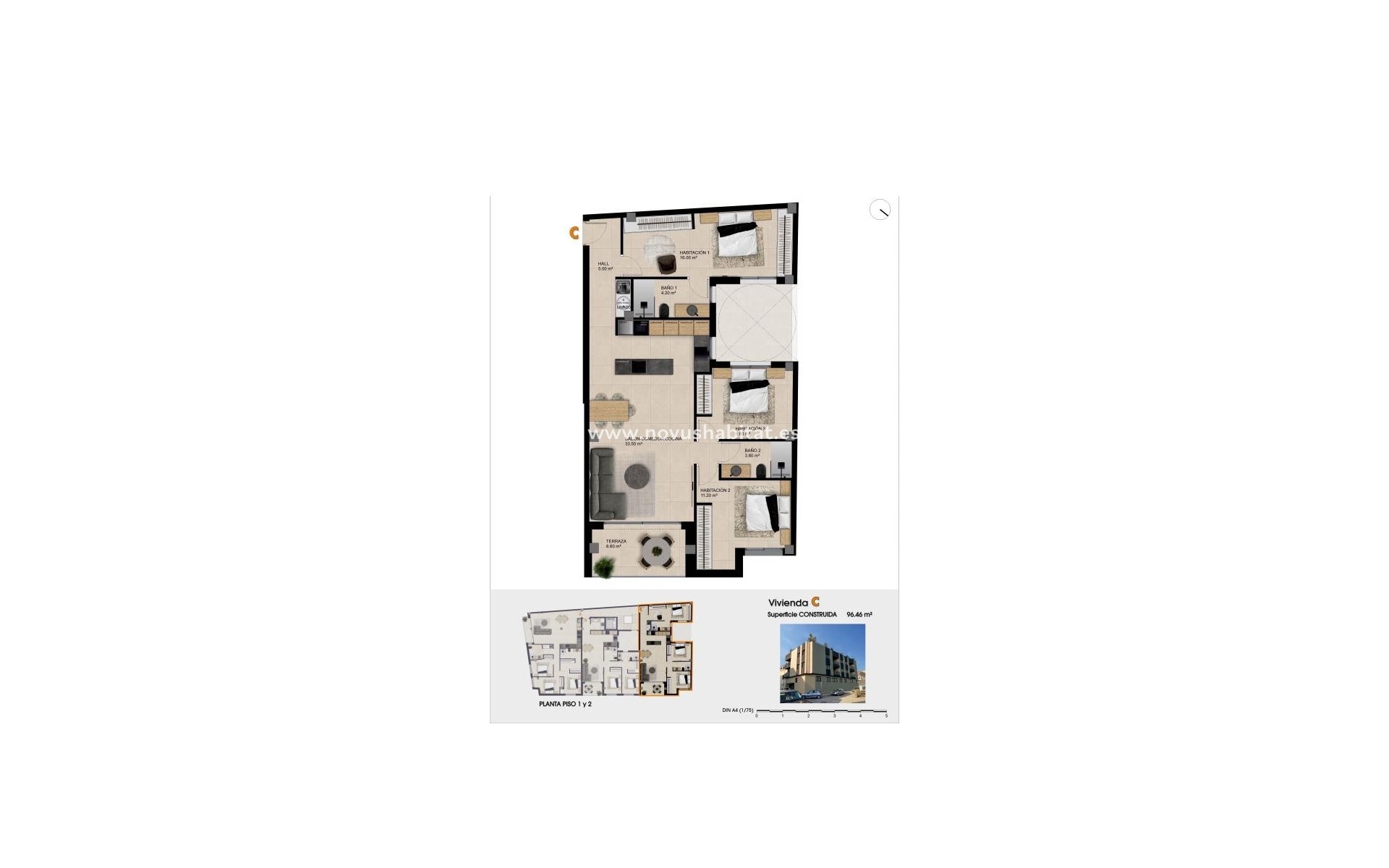 Nouvelle construction -  Appartement - Catral