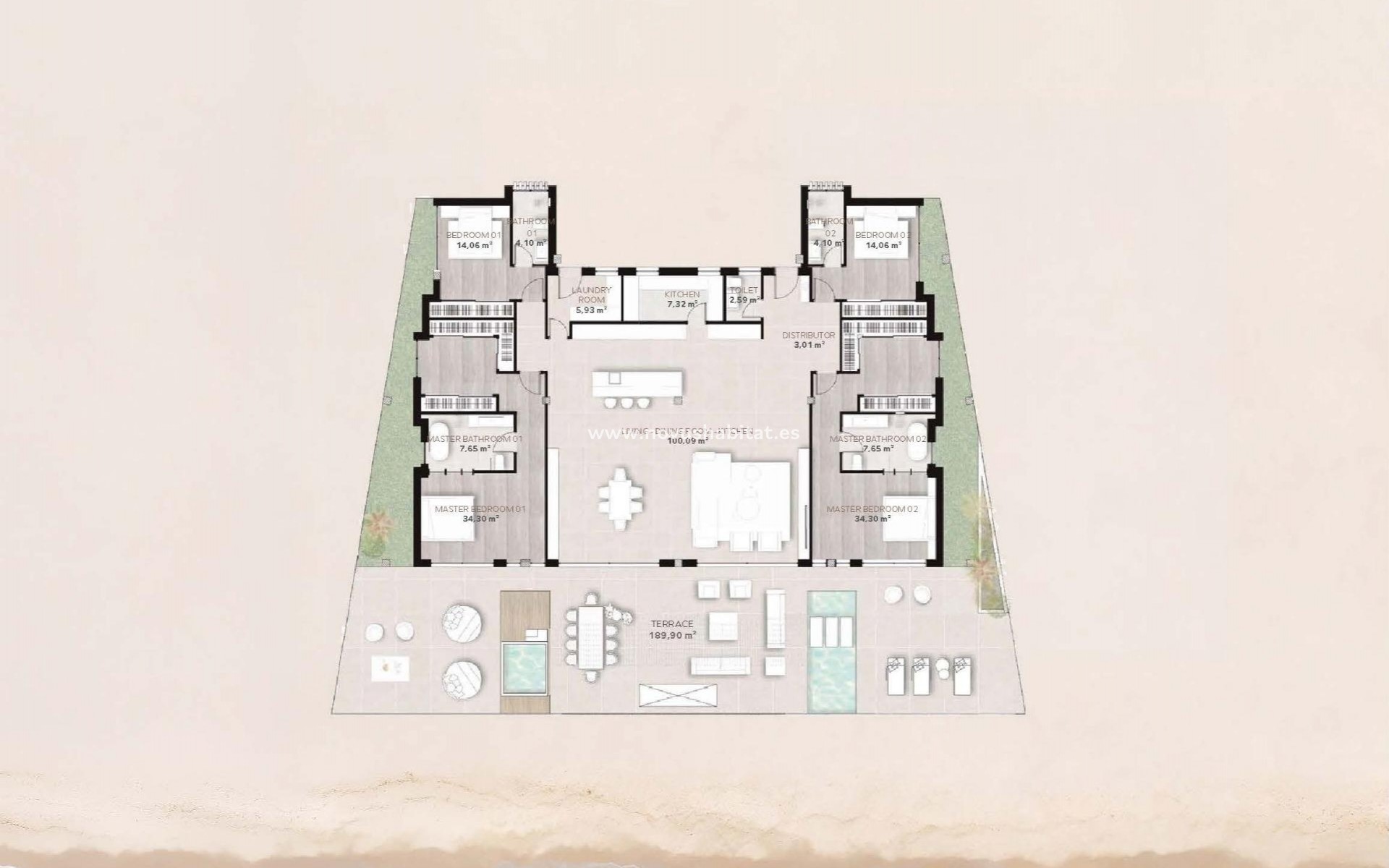 Nouvelle construction -  Appartement - Estepona