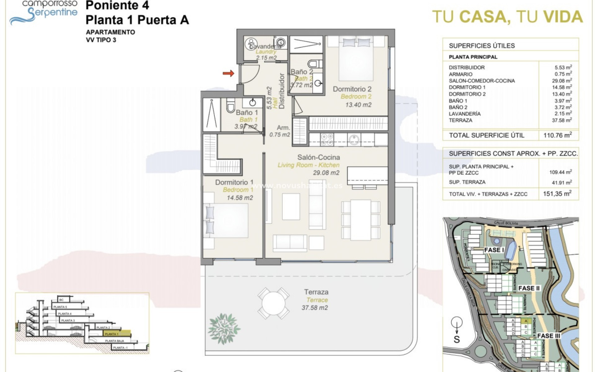 Nouvelle construction -  Appartement - Finestrat - Calle costa rica s/n