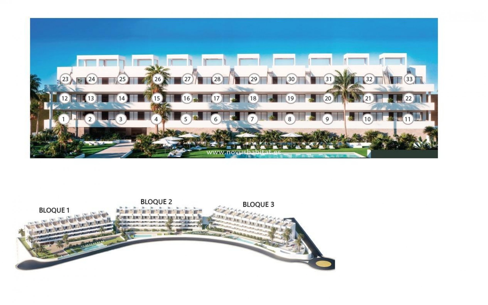 Nouvelle construction -  Appartement - Finestrat