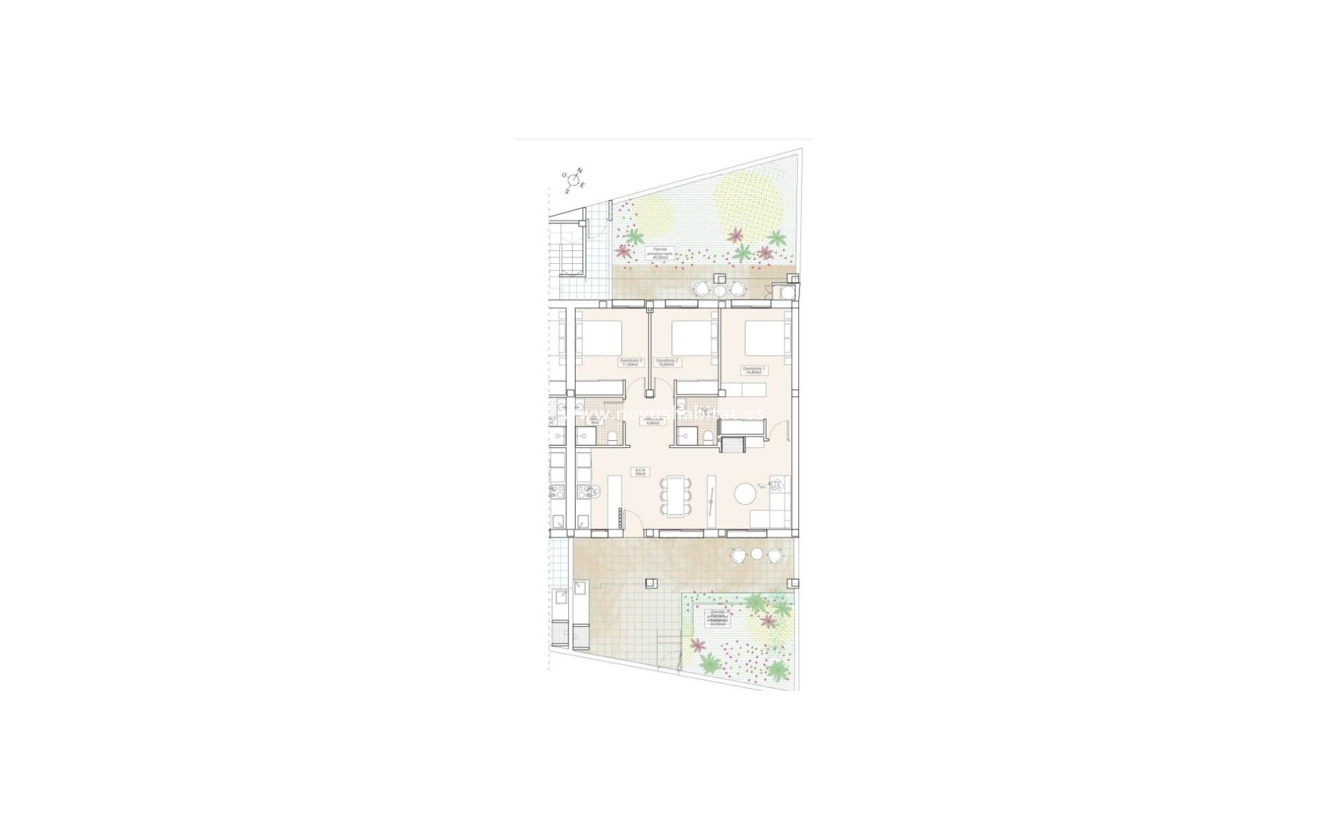 Nouvelle construction -  Appartement - Hondón de las Nieves - 03688