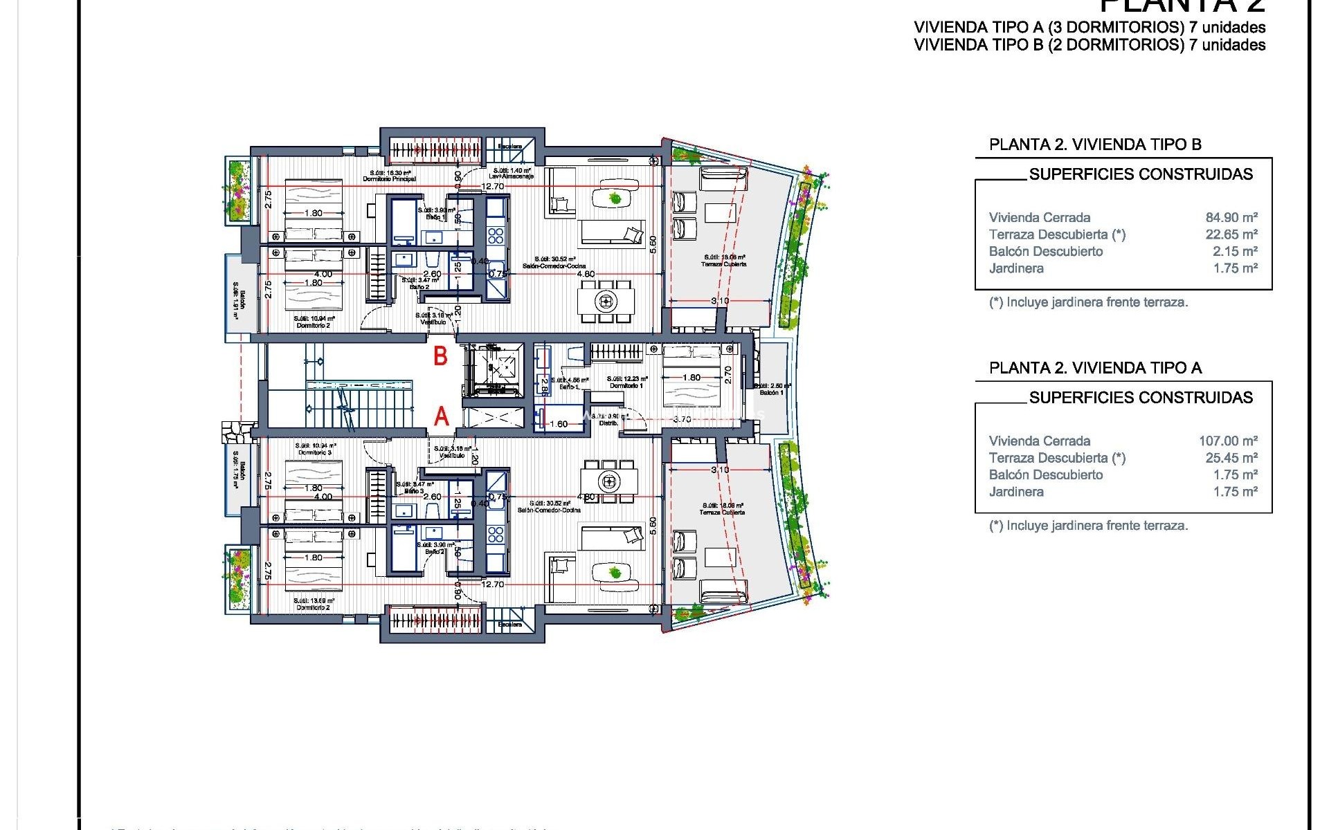 Nouvelle construction -  Appartement - La Manga del Mar Menor - La Manga Club