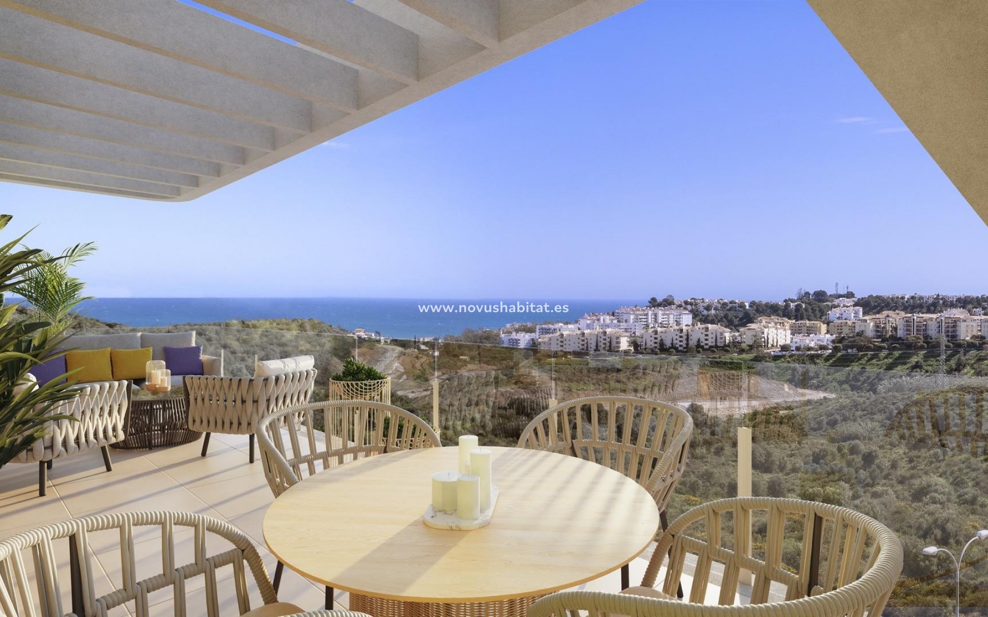 Nouvelle construction -  Appartement - Mijas - Calaburra - Chaparral