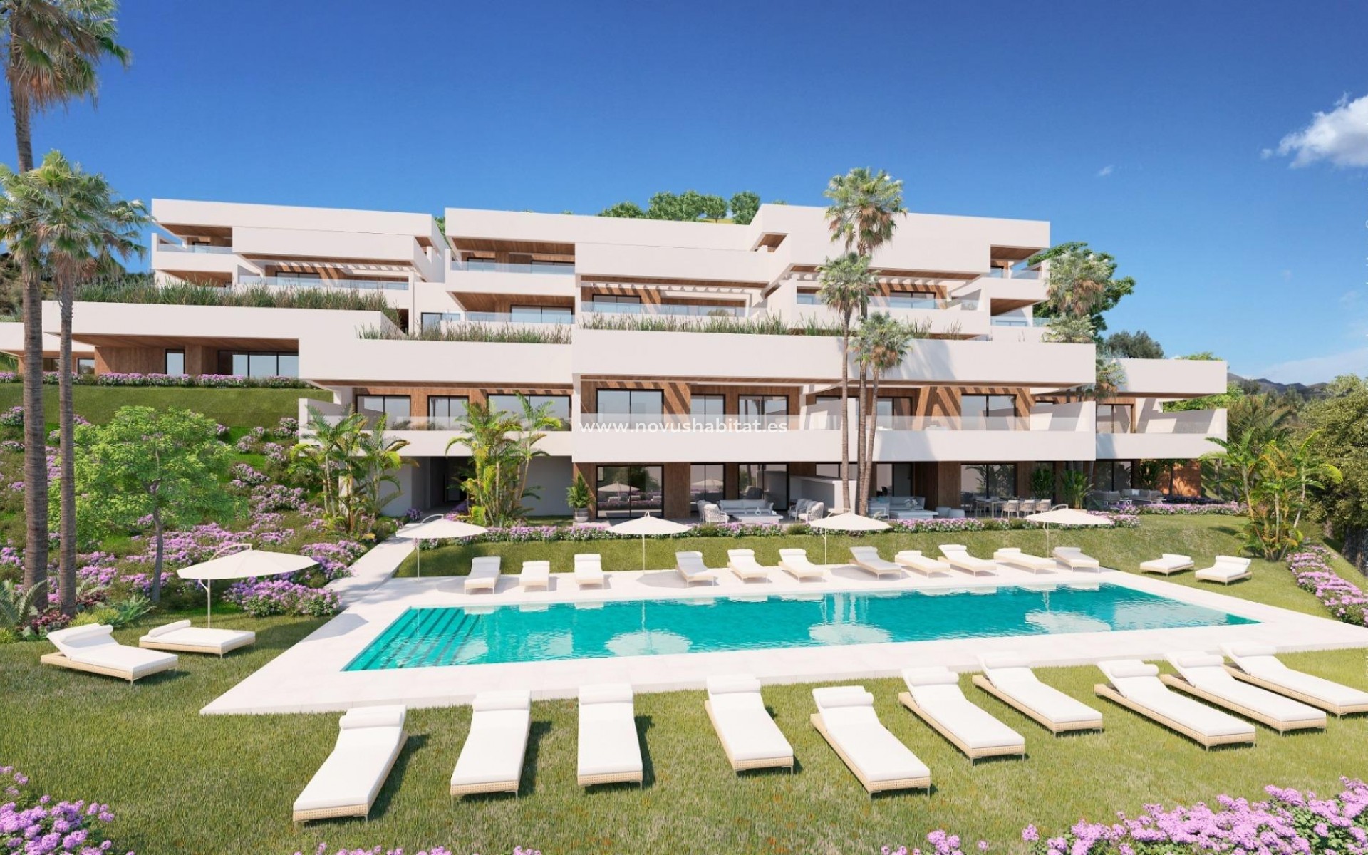 Nouvelle construction -  Appartement - Ojen