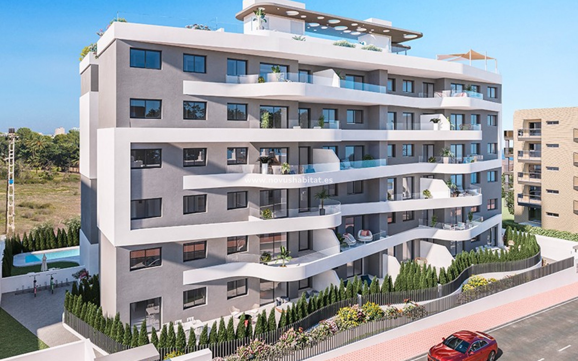 Nouvelle construction -  Appartement - Orihuela Costa - Punta Prima