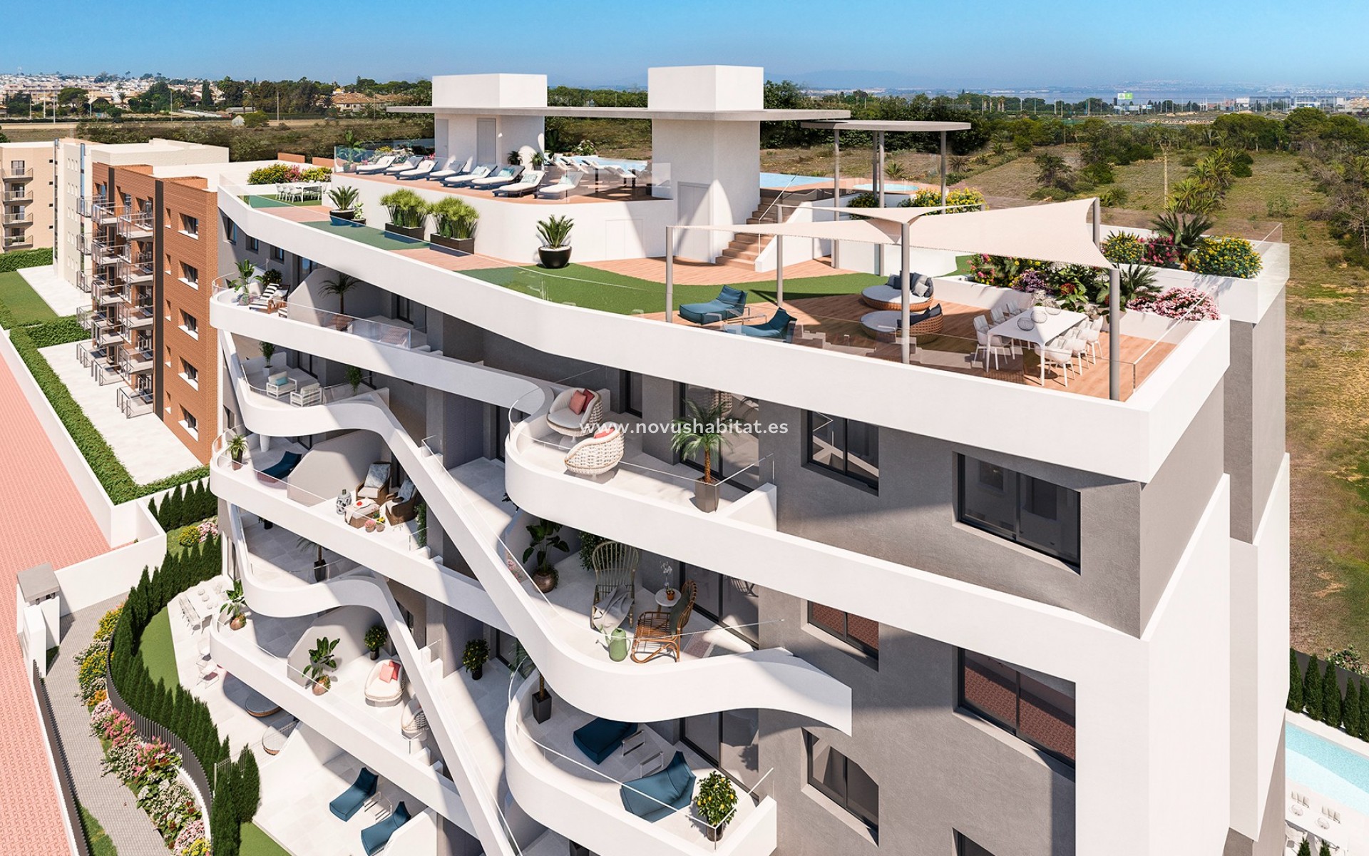 Nouvelle construction -  Appartement - Orihuela Costa - Punta Prima