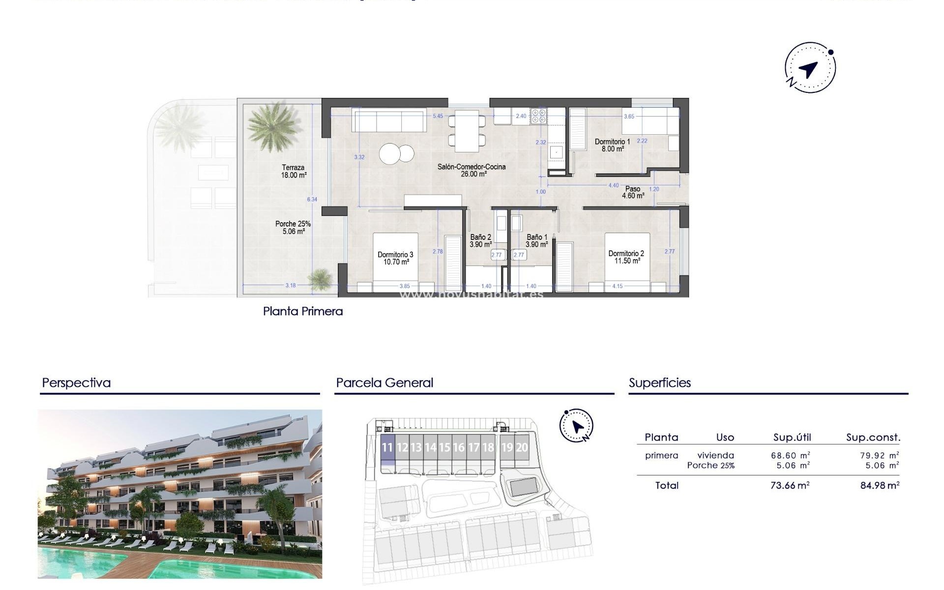 Nouvelle construction -  Appartement - San Javier