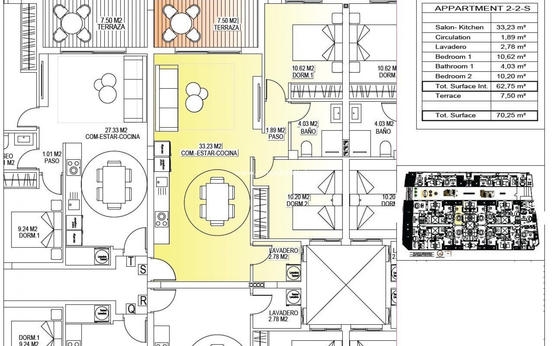 Nouvelle construction -  Appartement - San Miguel de Salinas