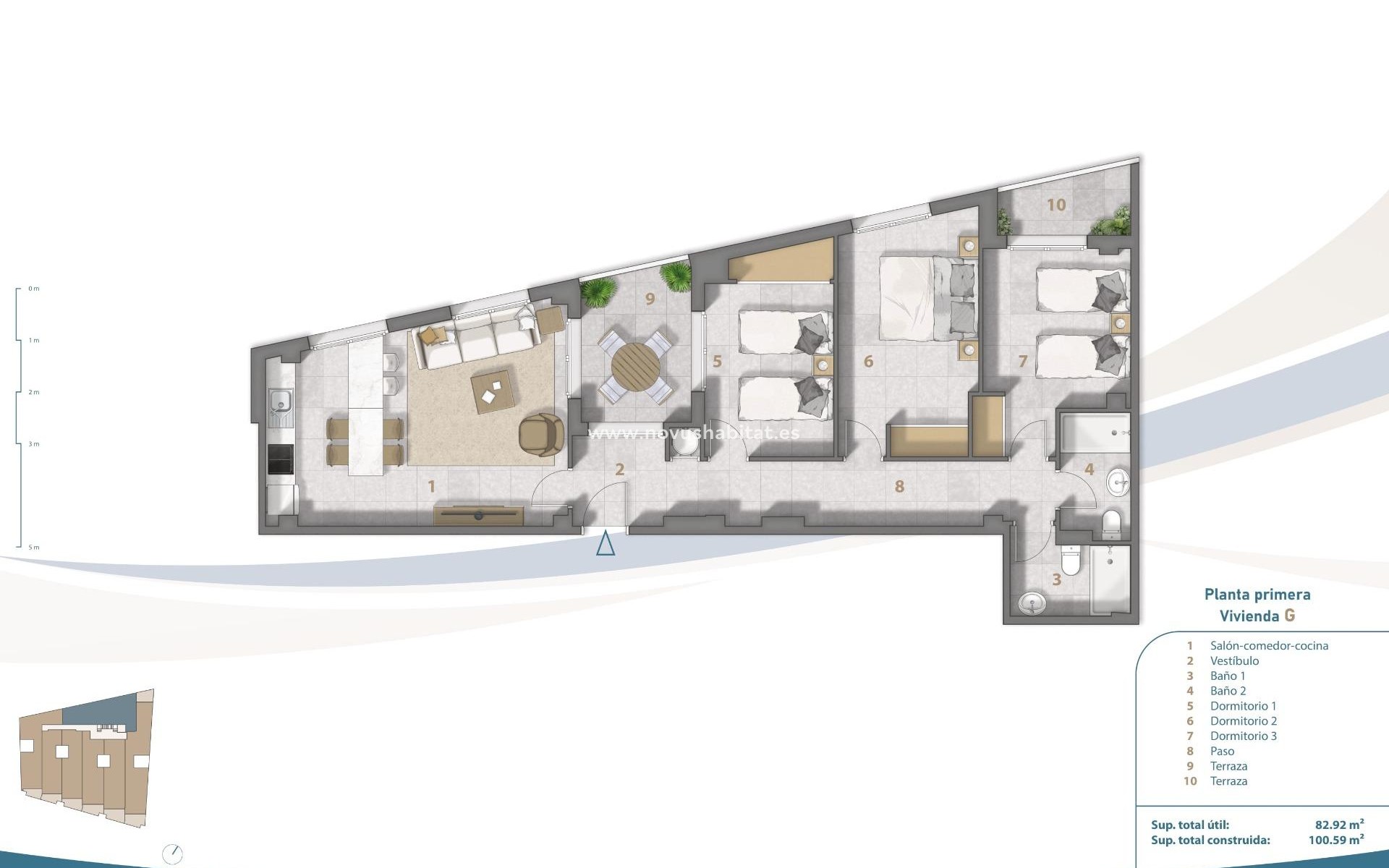 Nouvelle construction -  Appartement - San Pedro del Pinatar