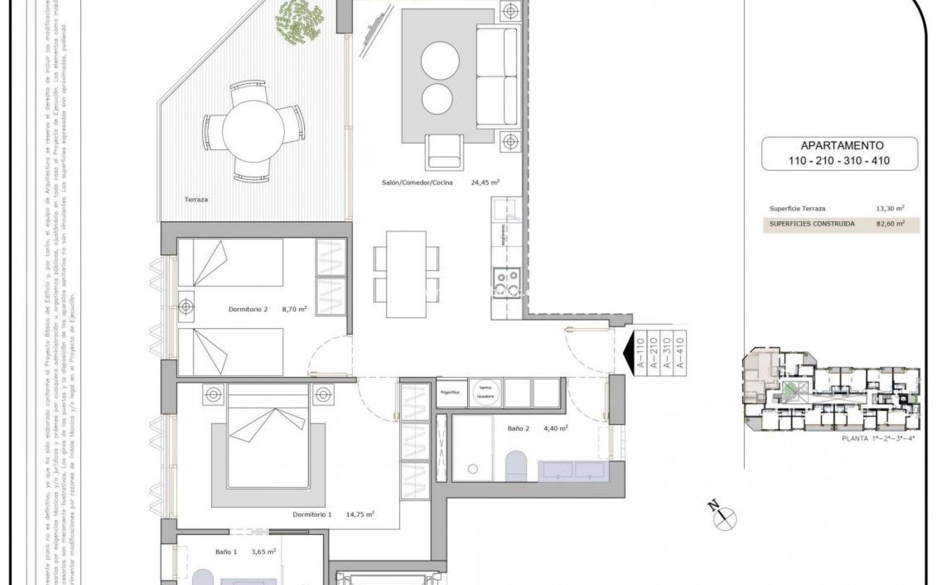 Nouvelle construction -  Appartement - San Pedro del Pinatar