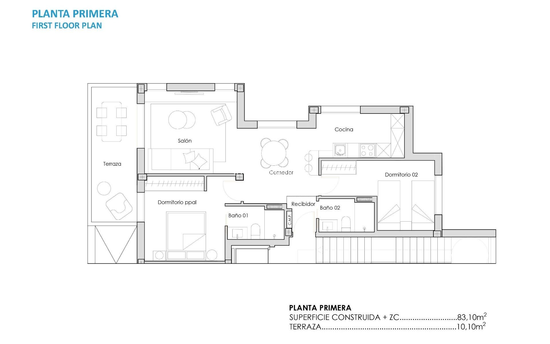 Nouvelle construction -  Appartement - Torre Pacheco - Santa Rosalia Lake And Life Resort