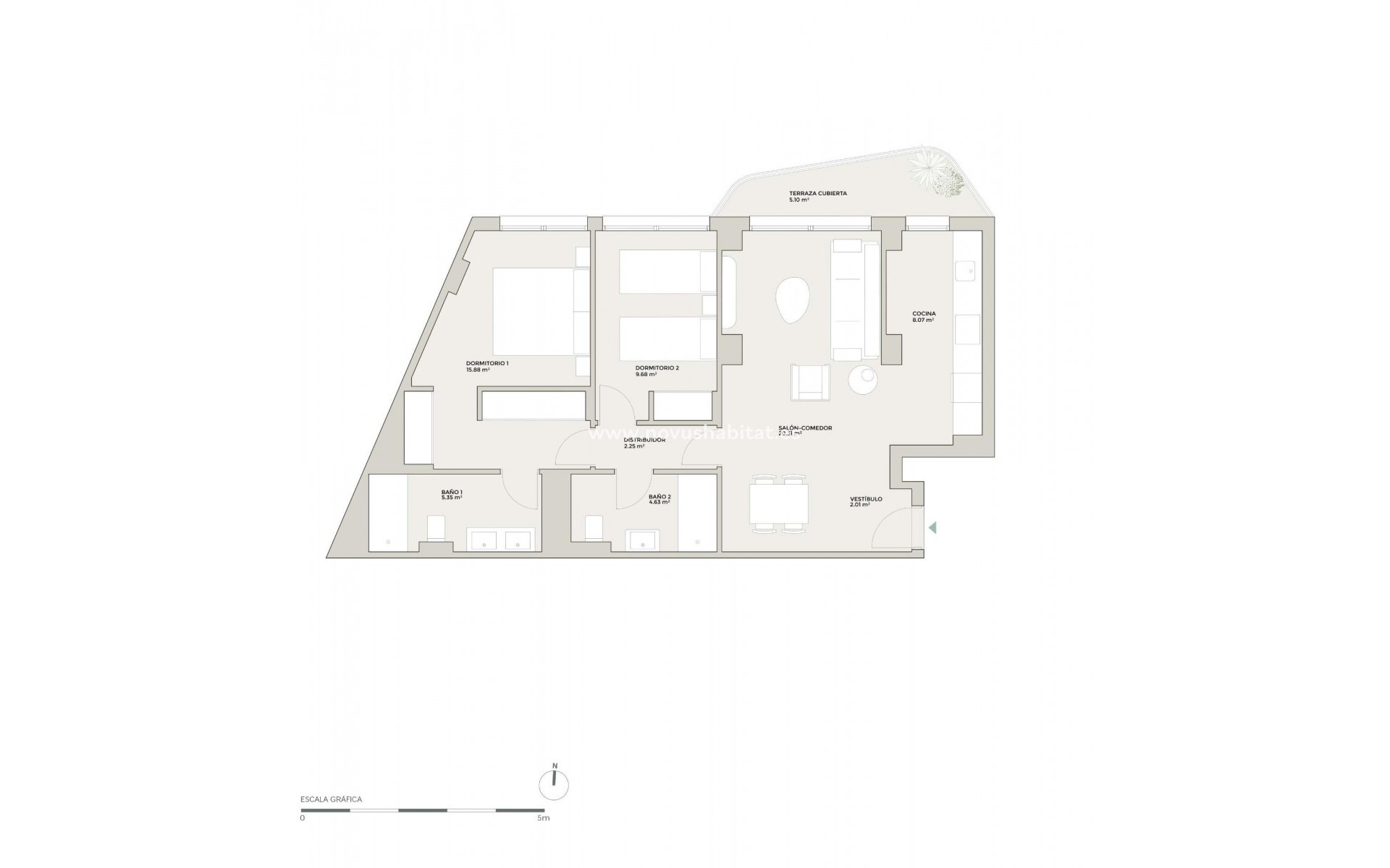 Nouvelle construction -  Appartement - Torremolinos