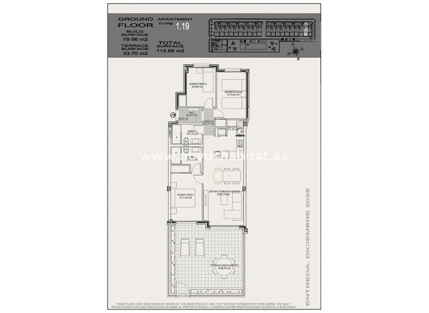 Nouvelle construction -  Appartement - Torrevieja - Aguas Nuevas