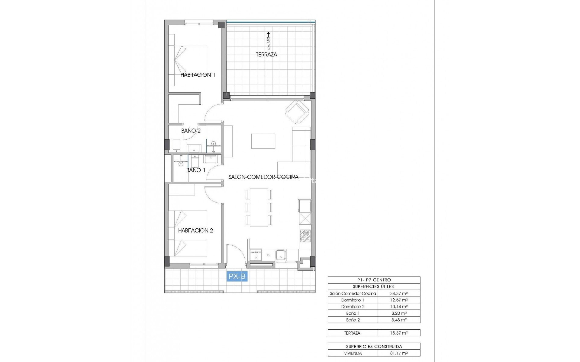 Nouvelle construction -  Appartement - Villajoyosa
