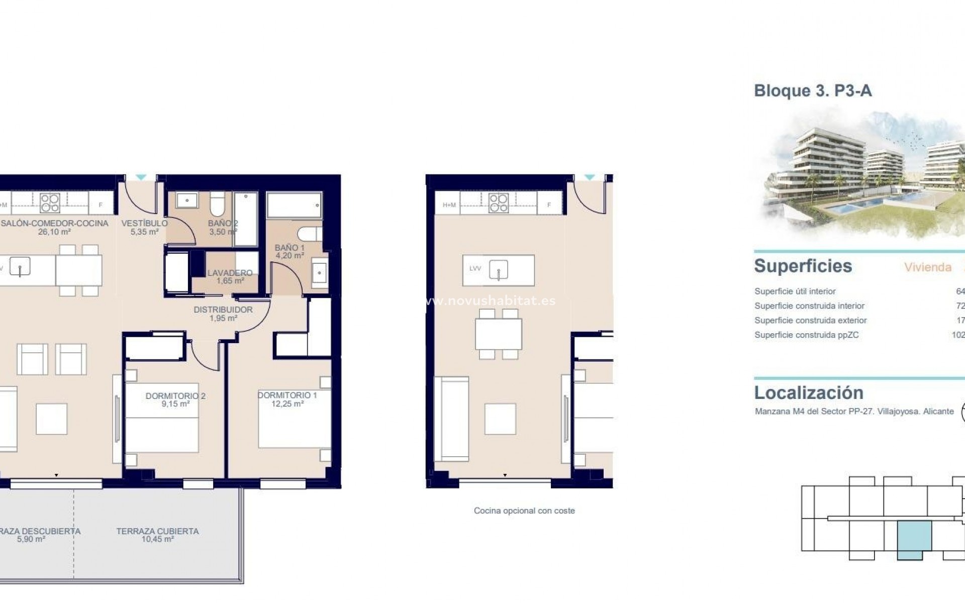 Nouvelle construction -  Appartement - Villajoyosa