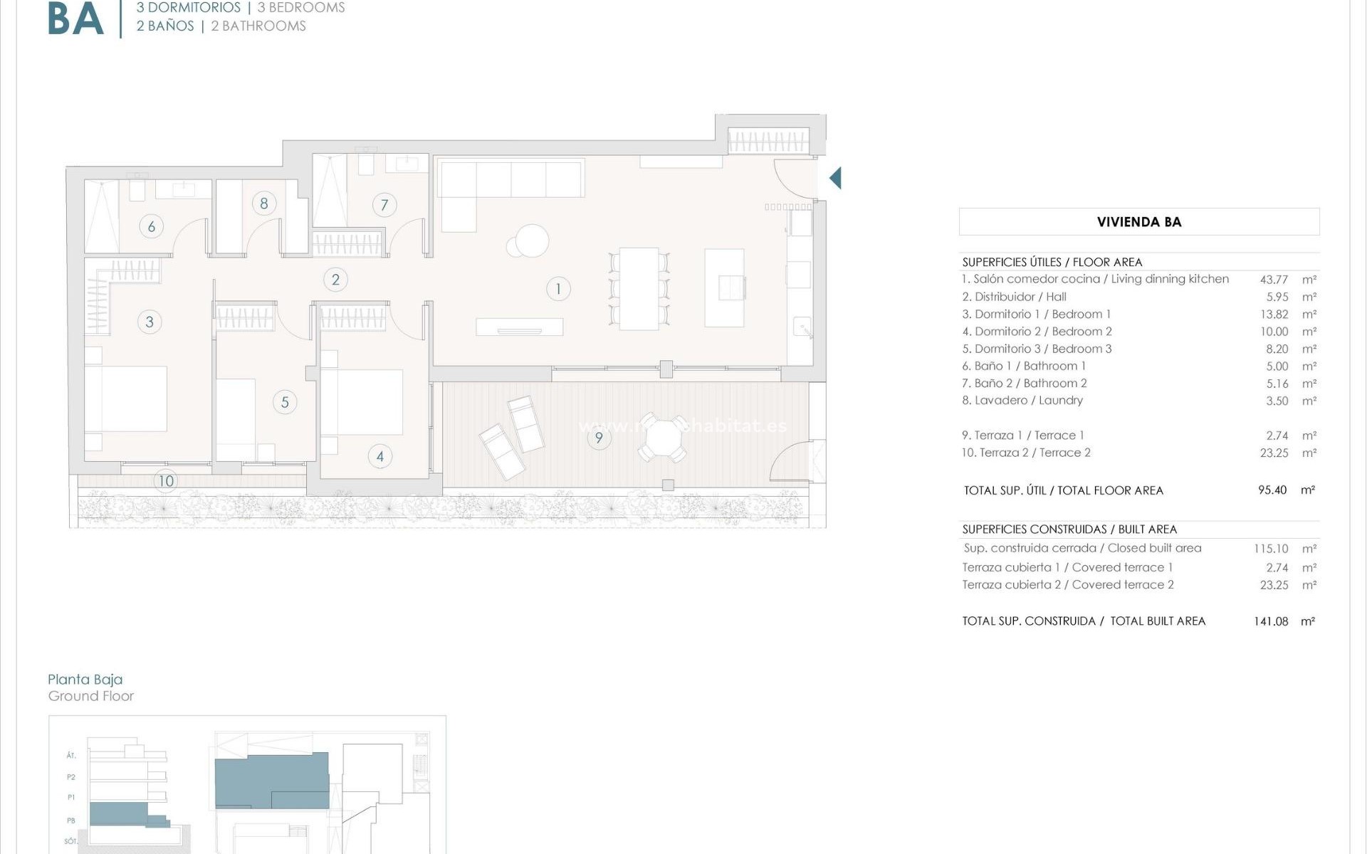 Nouvelle construction - Ground floor apartment - Benijófar