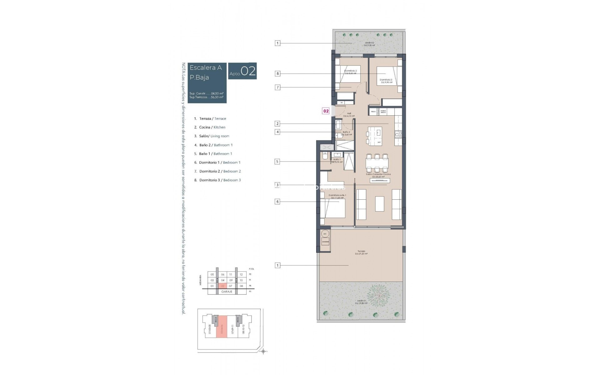 Nouvelle construction - Ground floor apartment - Benijófar