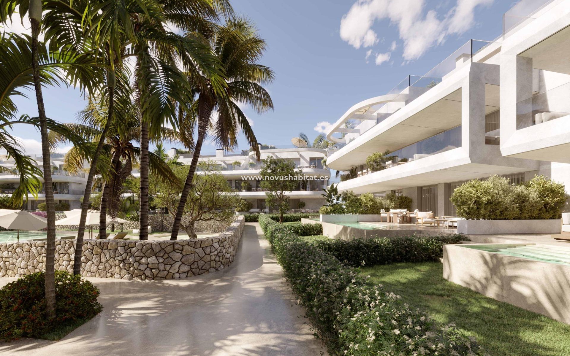 Nouvelle construction - Ground floor apartment - Estepona