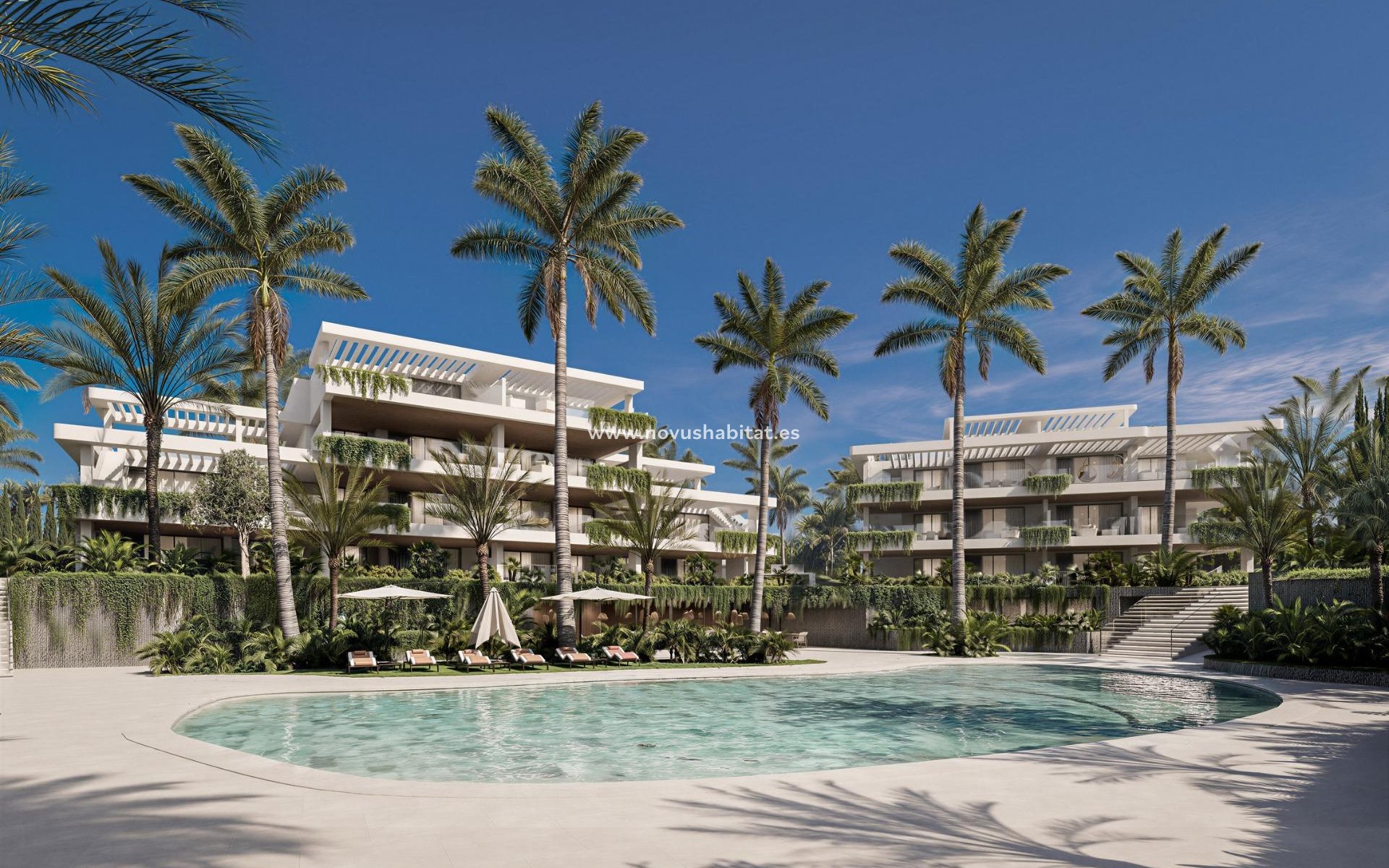 Nouvelle construction - Ground floor apartment - Estepona