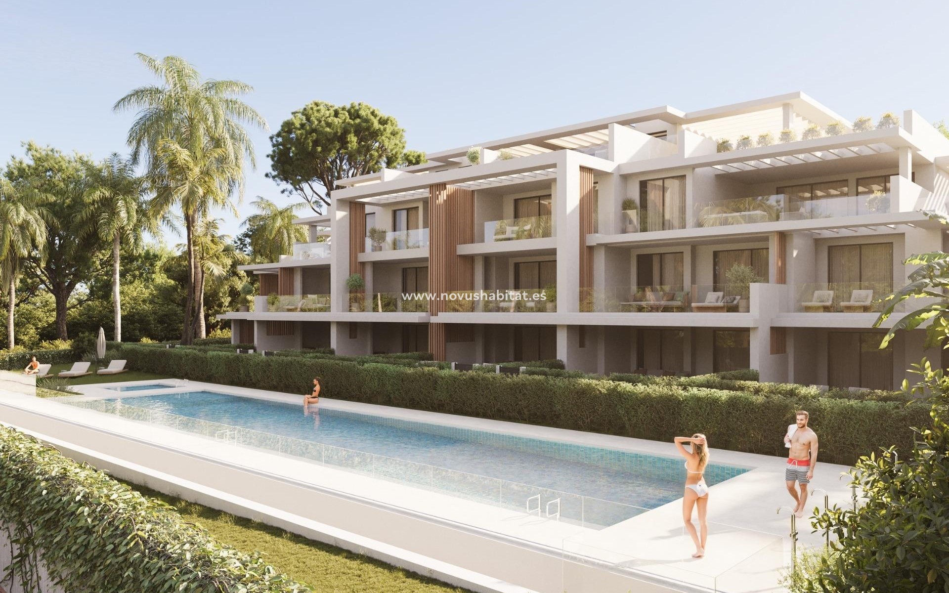 Nouvelle construction - Ground floor apartment - Estepona