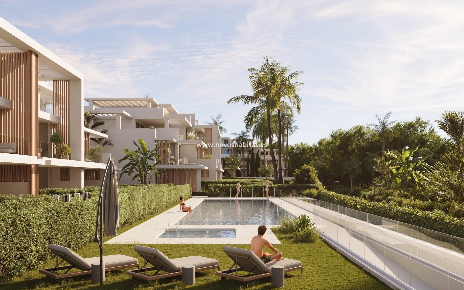 Nouvelle construction - Ground floor apartment - Estepona