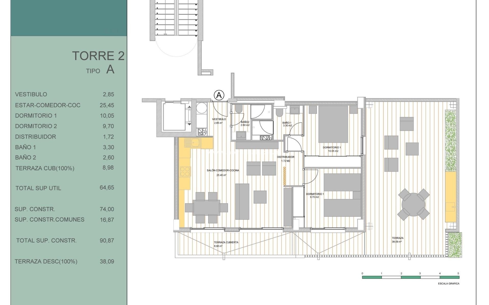 Nouvelle construction - Ground floor apartment - Guardamar del Segura