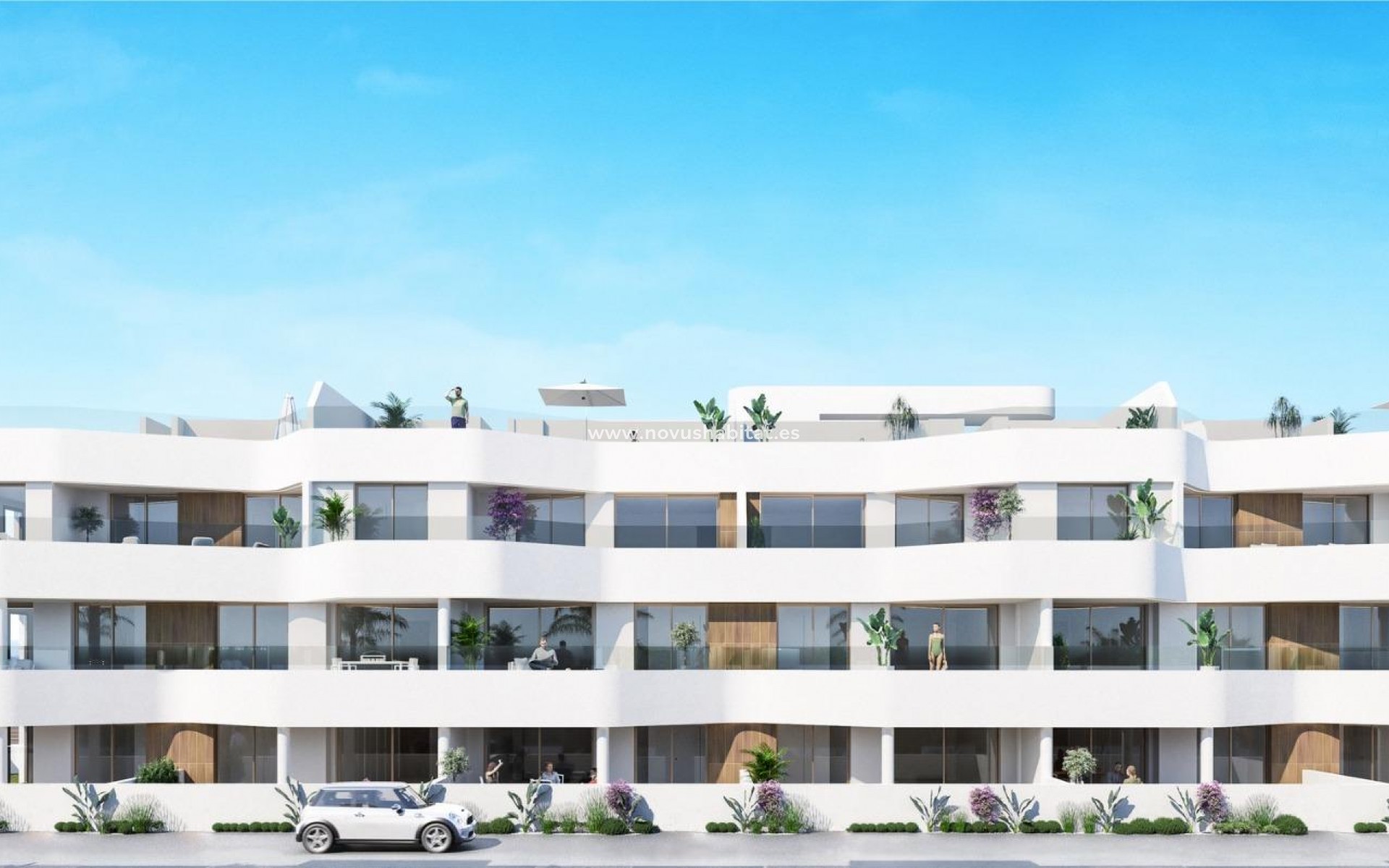 Nouvelle construction - Ground floor apartment - Los Alcázares - Serena Golf