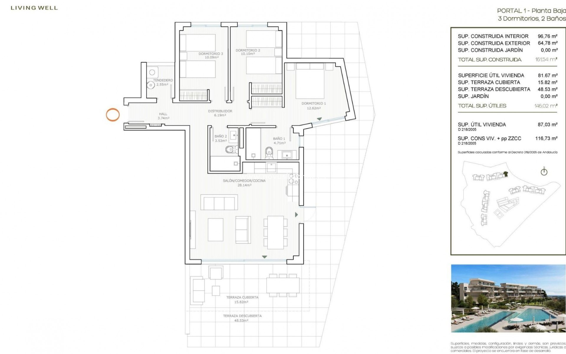 Nouvelle construction - Ground floor apartment - Mijas